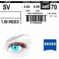 Очковые линзы 1.5 ZEISS Single Vision Combi NT