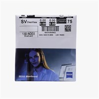 Очковые линзы 1.6 Zeiss Single Vision ClearView BlueGuard DuraVision Platinum UV